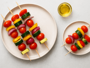 Овочеві шашлики