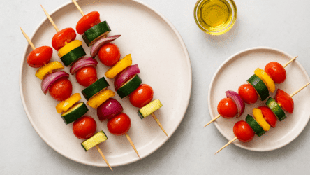 Овочеві шашлики