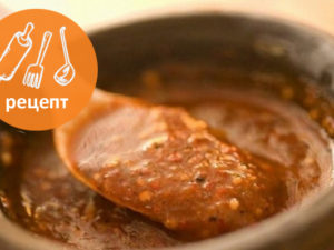 Соус к блюдам из курицы от Игоря Мисевича
