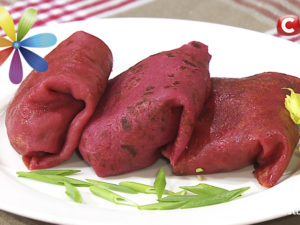 блины со свеклы