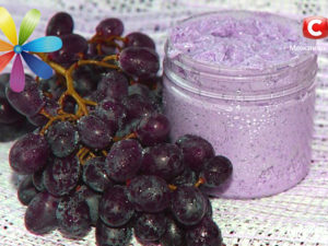Маска для лица из виноградных косточек