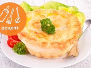 Вишневий пирог от участника МастерШеф