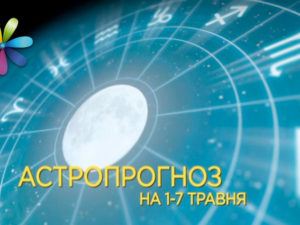 Гороскоп на тиждень з 1 до 7 травня 2017