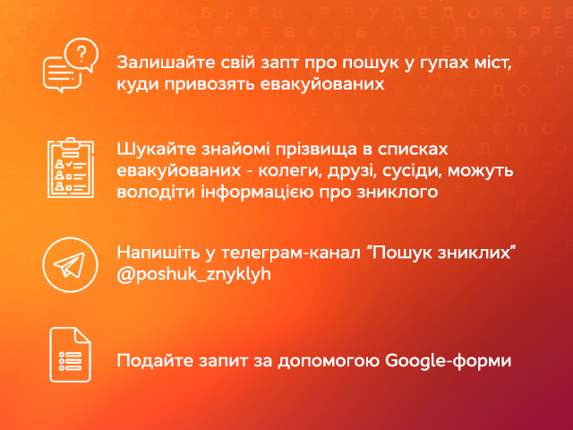 Як знайти зниклу безвісти людину? Все буде добре