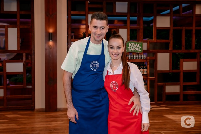 Мішина з Еллертом позмагалися на кухні у 12 випуску «МастерШеф. Селебріті» мишина и эллерт