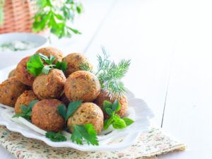 фалафель с овсянки