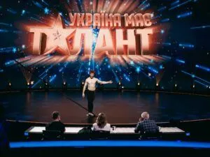 Володимир Кірюшин – повітряний пілон на «Україна має талант» 2026 Фото 9 до: Володимир - повітряний пілон на «Україна має талант» 2026