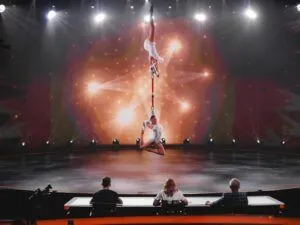 Олена Вагонова та Валерія Радомська на Україна має талант 2026