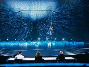 Анастасія Кузьменко – номер на пілоні на «Україна має талант» 2026 Фото 1 до: Анастасія Кузьменко – номер на пілоні на «Україна має талант» 2026