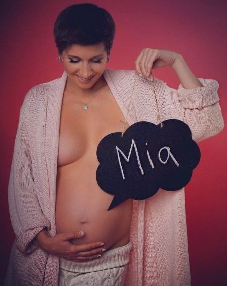 Анита Луценко дала имя дочери Безымянный