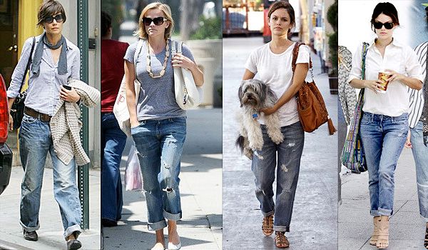 Рвані джинси: як і з чим носити? boyfriend