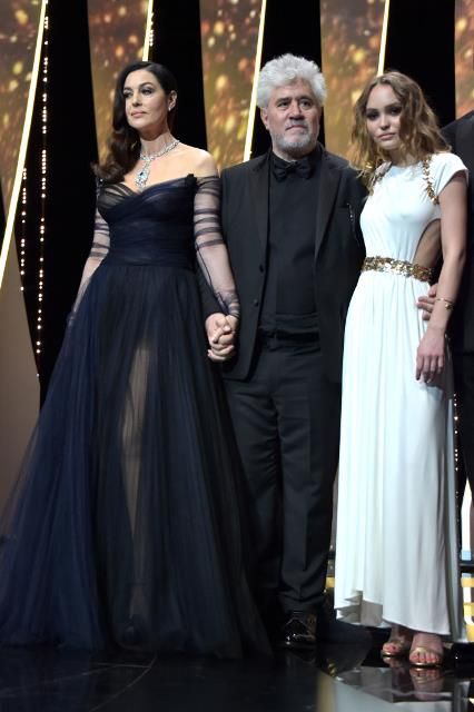 during the Opening Ceremony of the 70th annual Cannes Film Festival at Palais des Festivals on May 17, 2017 in Cannes, France.
