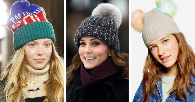 Шапки с помпоном