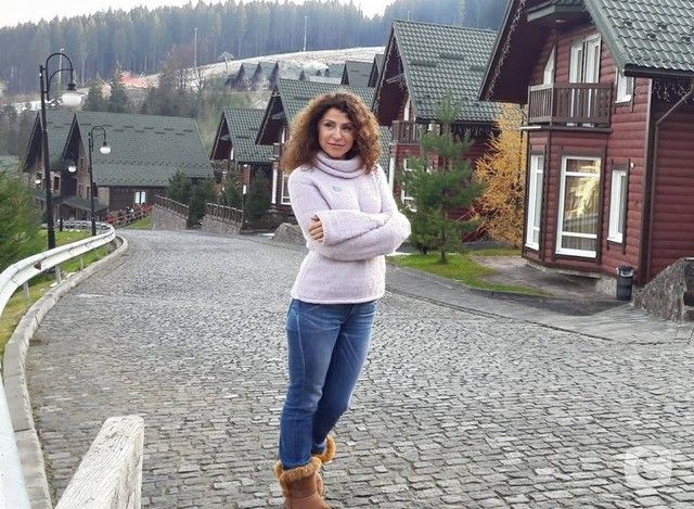 Надежда Матвеева отдыхает в Карпатах Надежда Матвеева