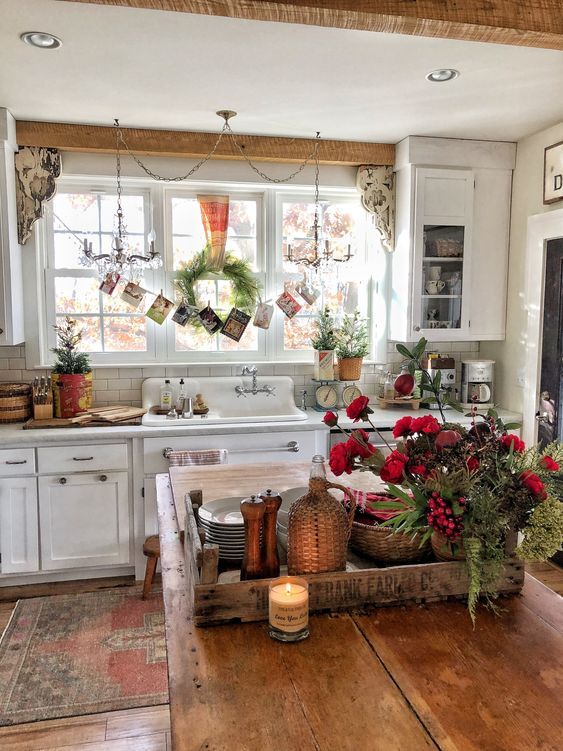 Як прикрасити будинок до Нового року та Різдва: ідеї інтер’єру новогодний интерьер