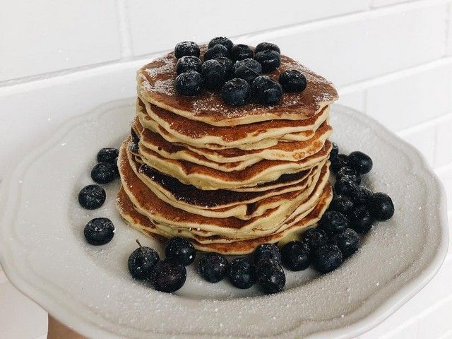 панкейки на молоке
