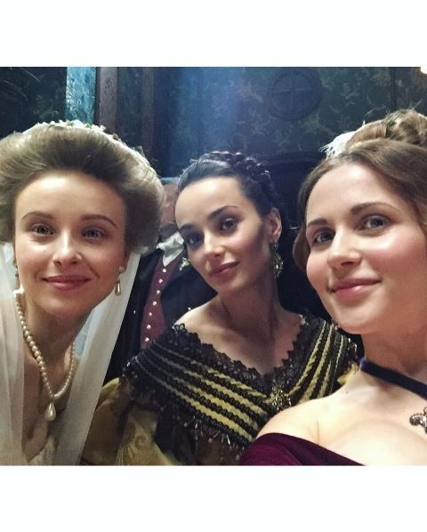 Наталка Денисенко поделилась эксклюзивными фото со съемок «Крепостной» сериал крепостная
