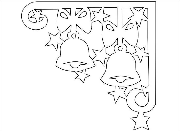 Як прикрасити вікна на Новий рік 2022: шаблони, схеми, трафарети