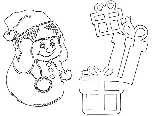 Як прикрасити вікна на Новий рік 2022: шаблони, схеми, трафарети