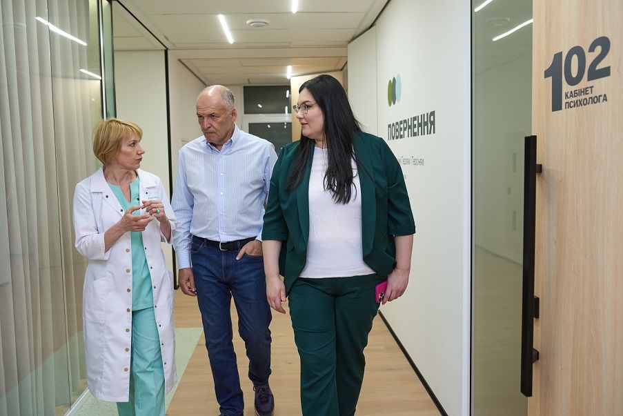 У Дніпрі відкрили перший центр ментального здоровʼя всеукраїнської мережі ПОВЕРНЕННЯ, заснованої Віктором та Оленою Пінчуками У Дніпрі відкрили центр ментального здоровʼя всеукраїнської мережі ПОВЕРНЕННЯ