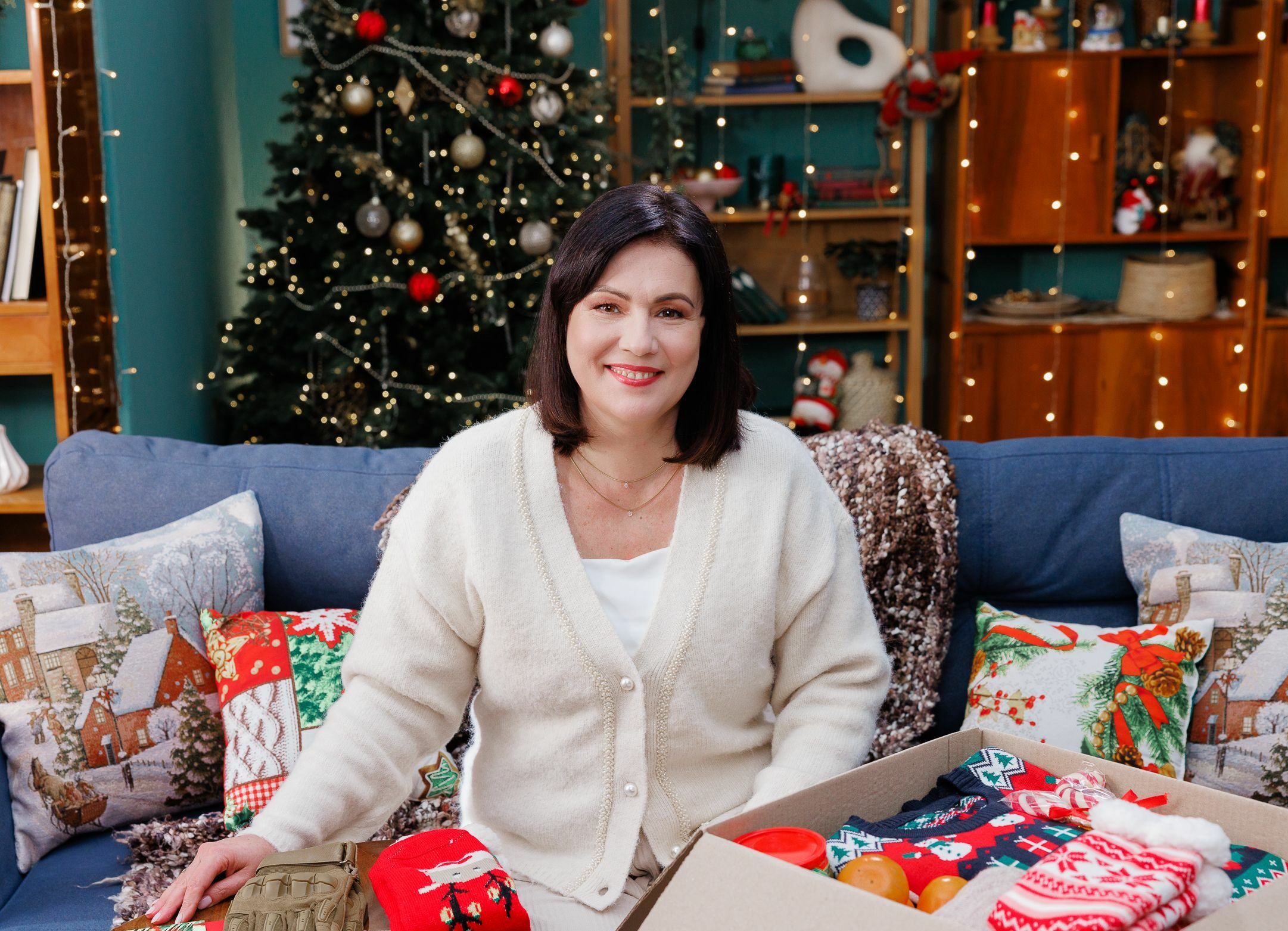 З Новим роком 2026: новорічні привітання від ведучих СТБ Тетяна Висоцька, ведуча програм «Вікна-новини», «ДНК. Свої» на СТБ та загальнонаціонального марафону «Єдині новини»: