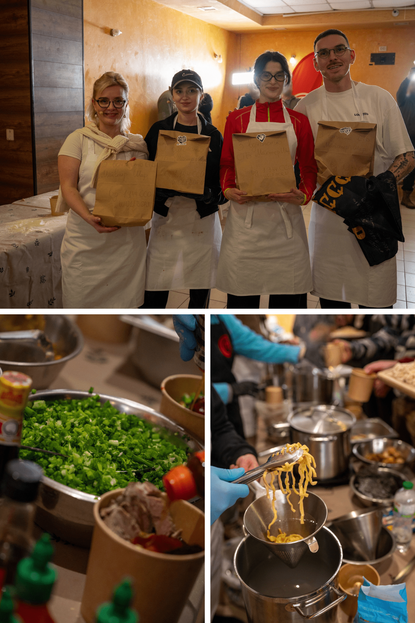 «Рамен» та обійми біля лінії фронту: команда МастерШеф провела майстерклас і частувала наших героїв Команда МастерШеф провела майстерклас для військовослужбовців і частувала наших героїв