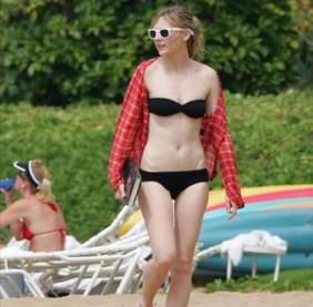 Як обрати купальник за типом фігури Кирстен Данст