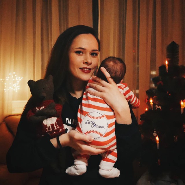 Юлія Саніна розповіла, як конфлікти зміцнили її шлюб! Санина с сыном