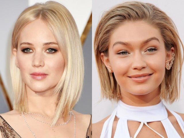 Модные стрижки 2017: фото-советы для модниц Средняя длина волос продолжает считаться «золотой серединой»