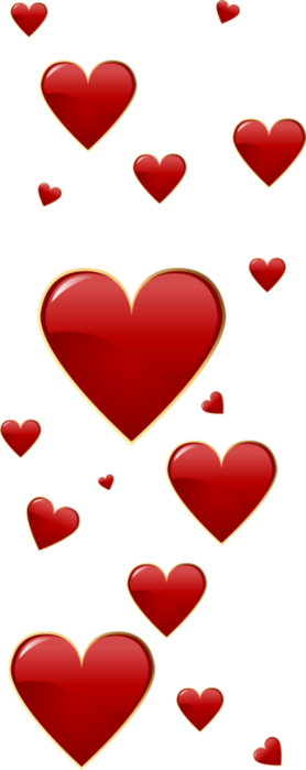 Оригінальні привітання з Днем святого Валентина у віршах: коханому, коханій 120410746_Klipart_Krasivuye_serdechki_v_png__13_