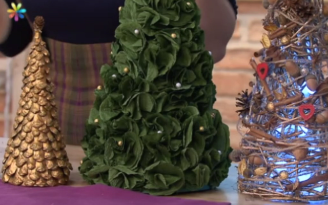 як зробити ялинку своїми руками