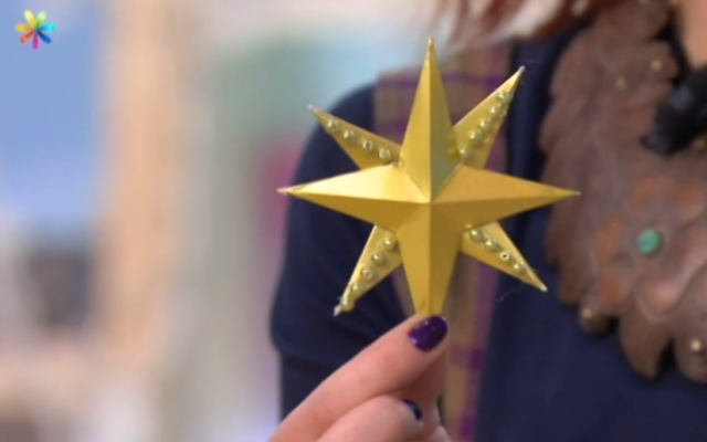 звезда на елку своими руками