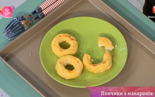 пончики из макарон