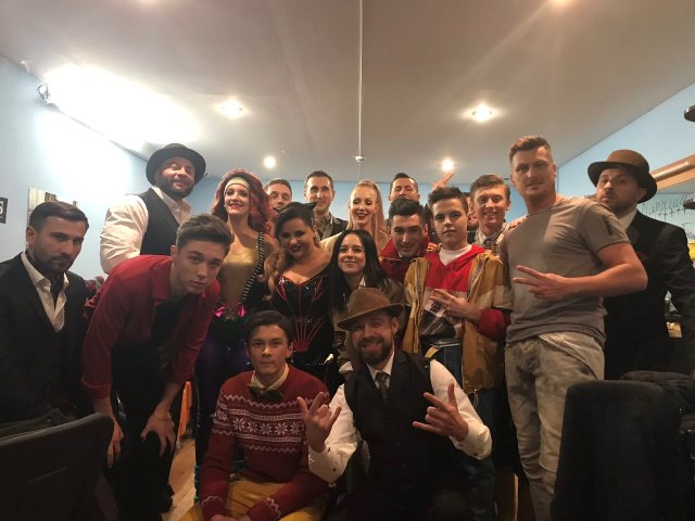 Х фактор 9: фото из закулисья второго прямого эфира