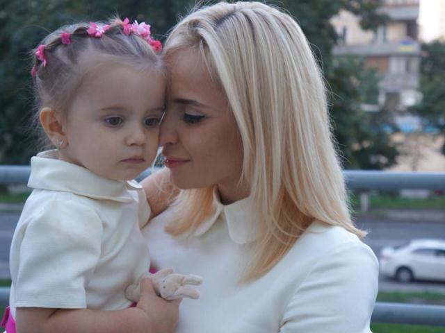 Лілія Ребрик та Андрій Дикий відсвяткували дворіччя дочки Діани Лилия Ребрик с дочкой Дианой