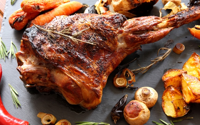 Домашняя баранина от Владимира Ярославского Roast Leg of Lamb