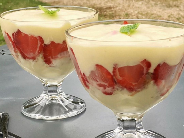 клубничный тирамису