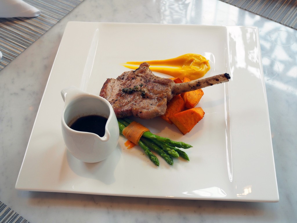 Pork bone steak