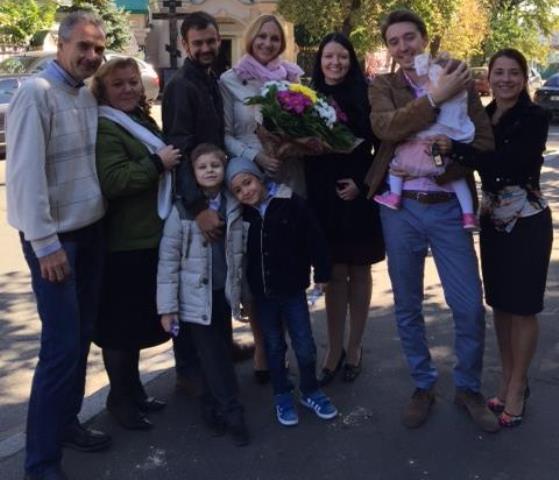 Юлія Бортник взяла в куми Михайла Присяжнюка. Ексклюзив! оо