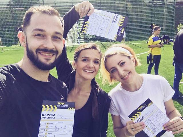 «Ігри Нескорених»: зірки СТБ підтримали збірну України 21740487_10208573123279992_4352743996080911240_n