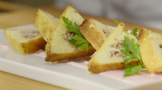 Треугольные деруны рецепт