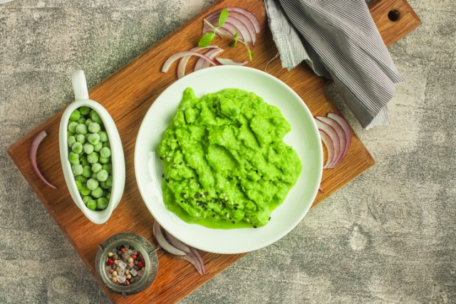 Гуакамоле из зеленого горошка рецепт
