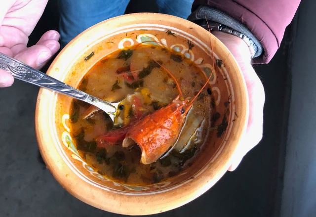 борщ с раками рецепт