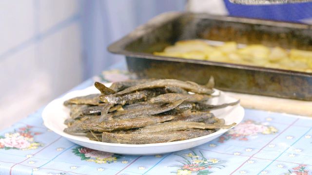 Вяленые вьюны