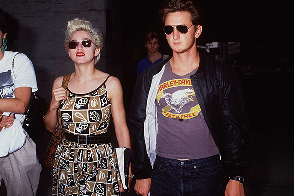 Мадонна выложила фото с бывшим мужем 1986 Madonna and Sean Penn.