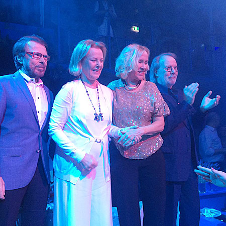 Группа ABBA воссоединилась впервые за много лет (ФОТО) Агнета Фельтског, Бьорн Ульвеус, Бенни Андерссон и Анни-Фрид Лингстад
