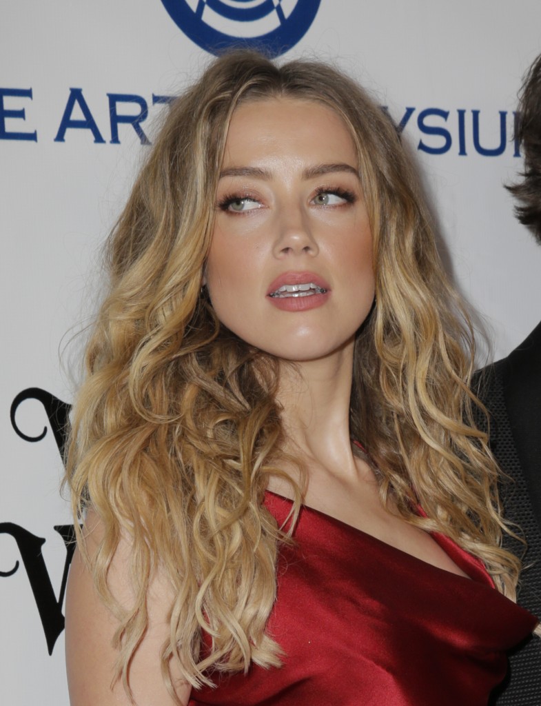 CULVER CITY, CA - JANUARY 09: Actor Amber Heard attends The Art of Elysium 2016 HEAVEN Gala presented by Vivienne Westwood & Andreas Kronthaler at 3LABS on January 9, 2016 in Culver City, California. (Photo by Alison Buck/Getty Images)